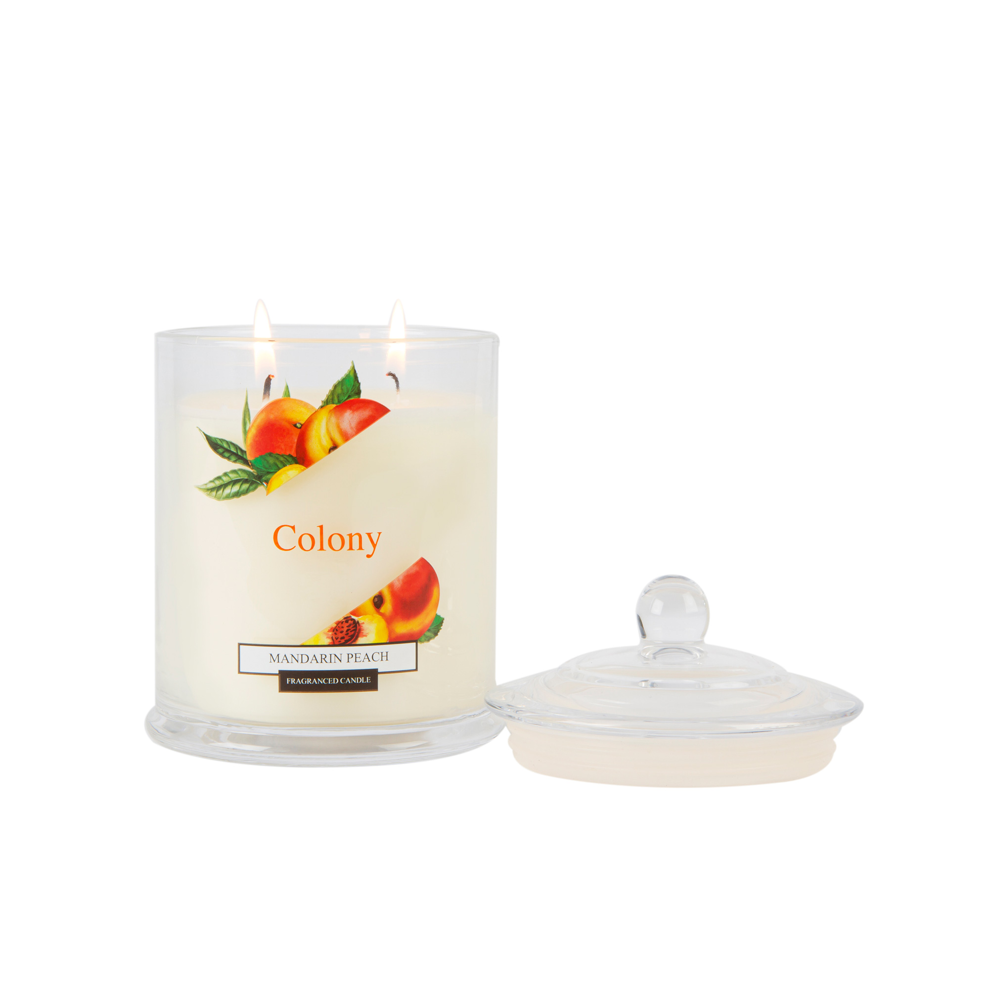 Colony Mandarin Peach Candle Jar image number null